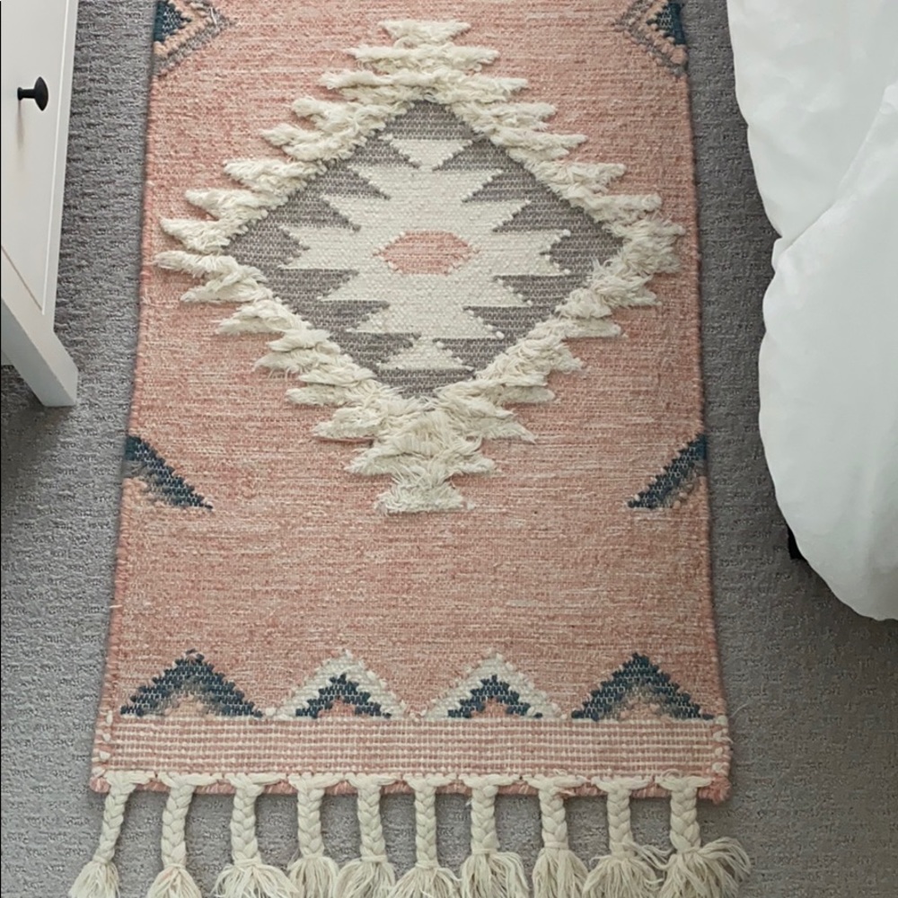 Arizona Runner Rug - pink - Picture 3 of 5